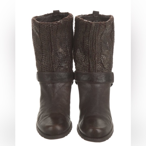 Stuart Weitzman Moto Boot Brown size 6 - Picture 4 of 7